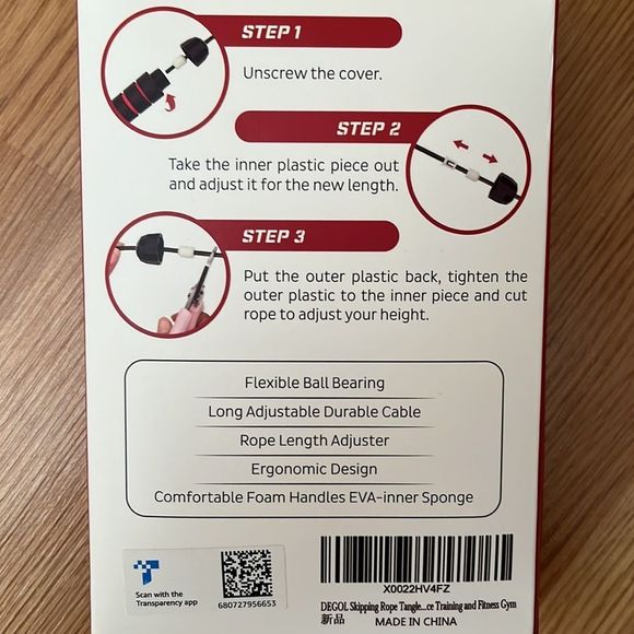 DEGOL SKIPPING ROPE - Picture 2 of 3